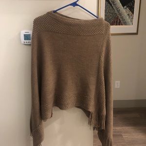Sweater poncho